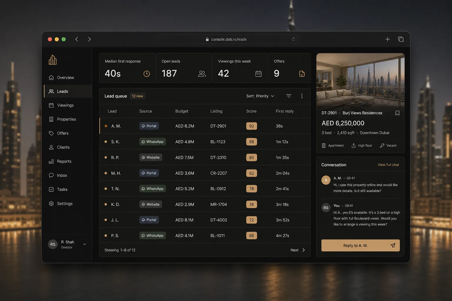 Meridian: The operating system for a Dubai brokerage